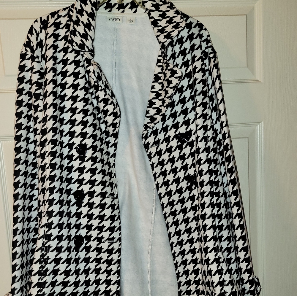Houndstooth Coat